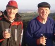 Geoff and John Sproson at the Stiperstones